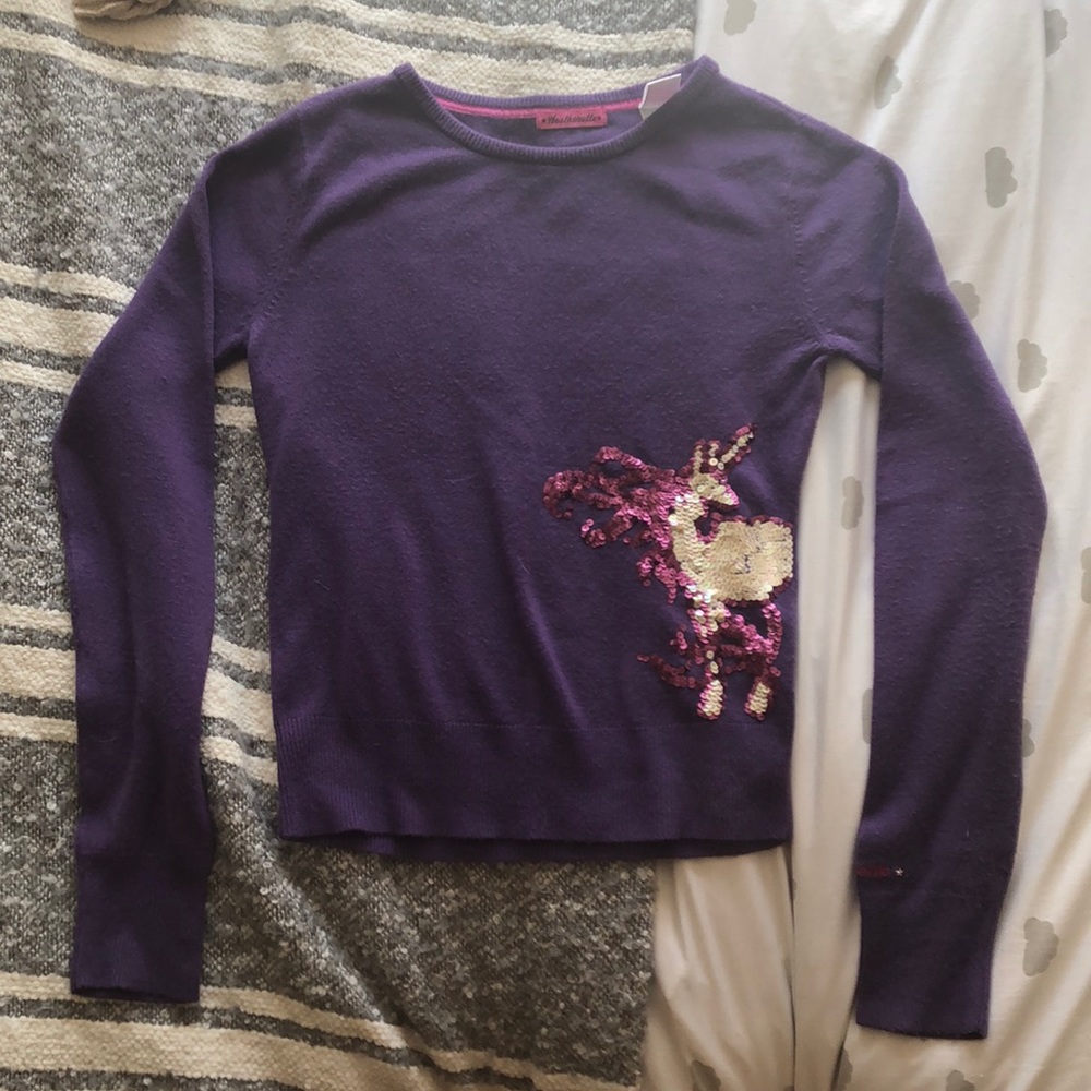 Vintage Heatherette unicorn sweater
